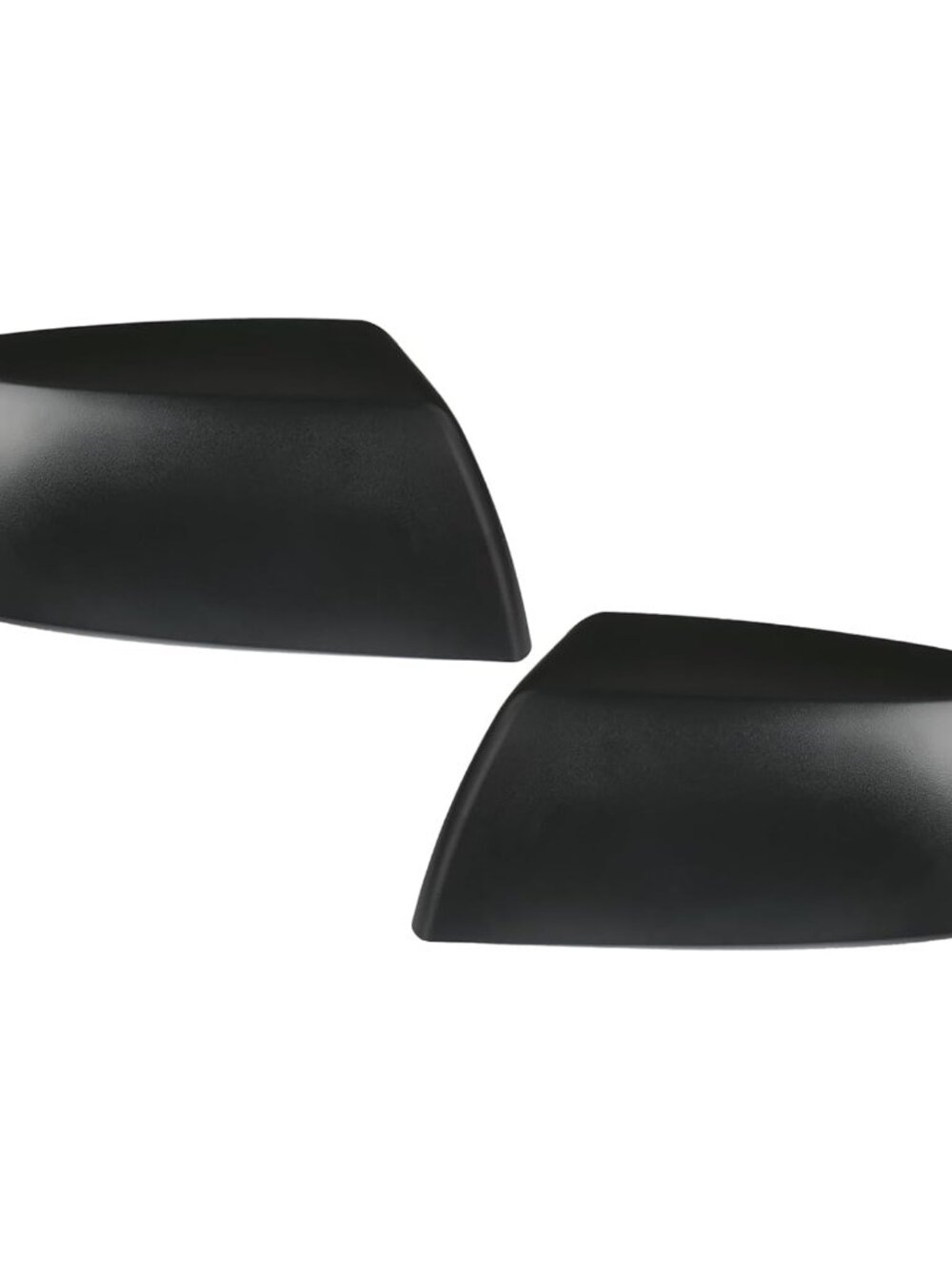 Textured Black Outer Rear View Mirror Cover Cap Front Driver Passeger Side for T